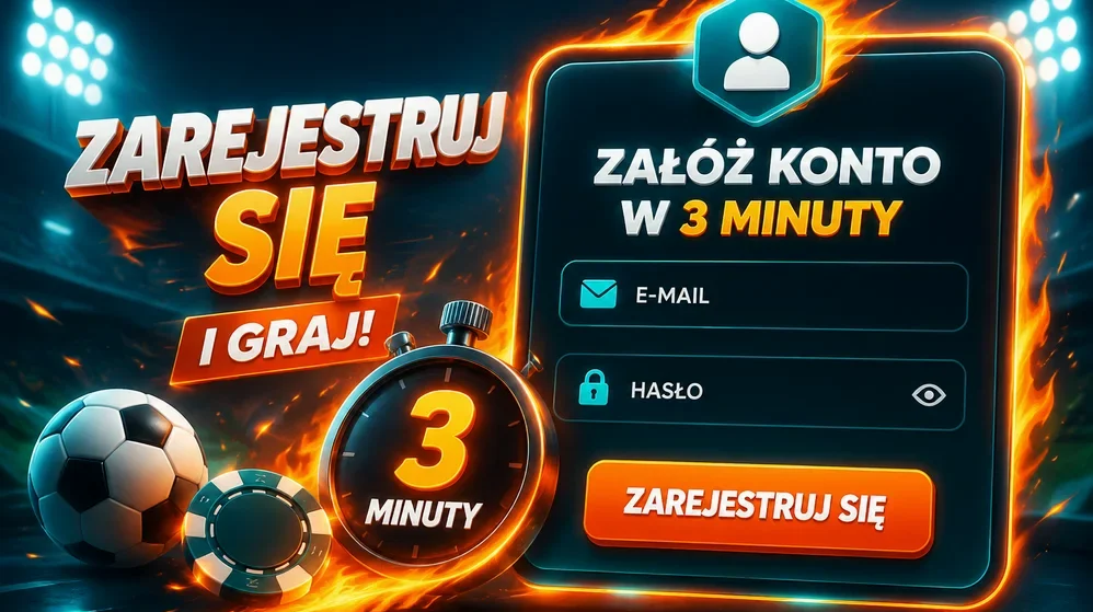 formularz rejestracyjny z polami e-mail i hasło